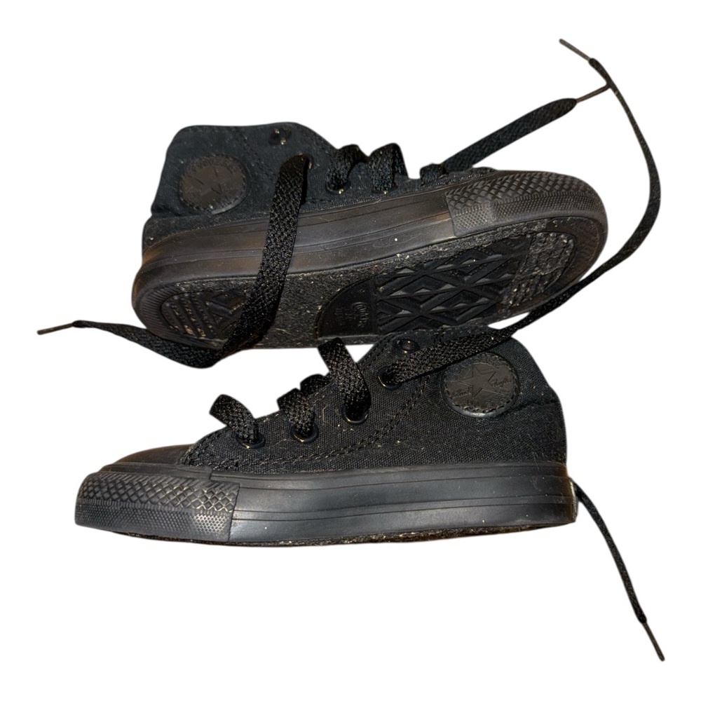 Converse Chuck Taylor All Star High-Top Sneaker - Infant - All Black - Picture 4 of 5